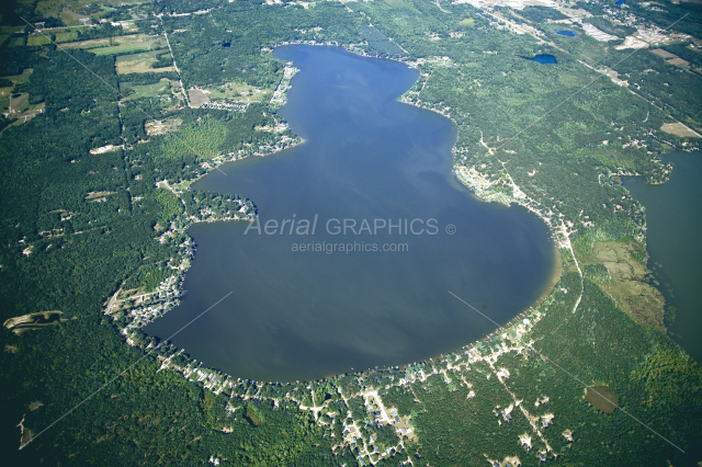 Hess Lake in Newaygo County, Michigan